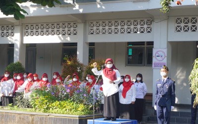 Upacara Bendera Peringatan Hari Ulang Tahun Kemerdekaan RI ke-77 SMAN 2 YOGYAKARTA